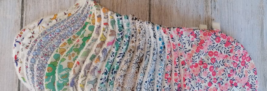 lingettes lavables pour bébé